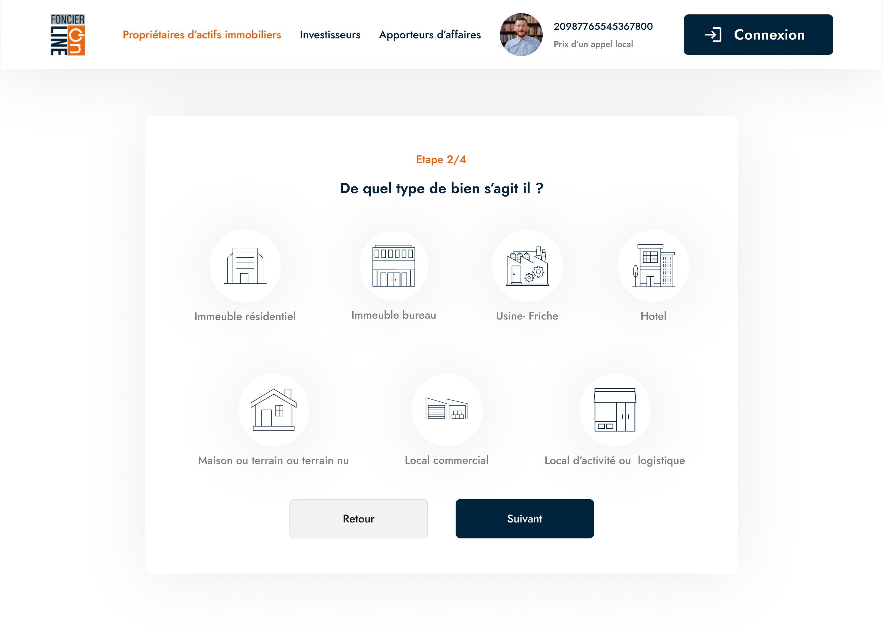 Client form step 2